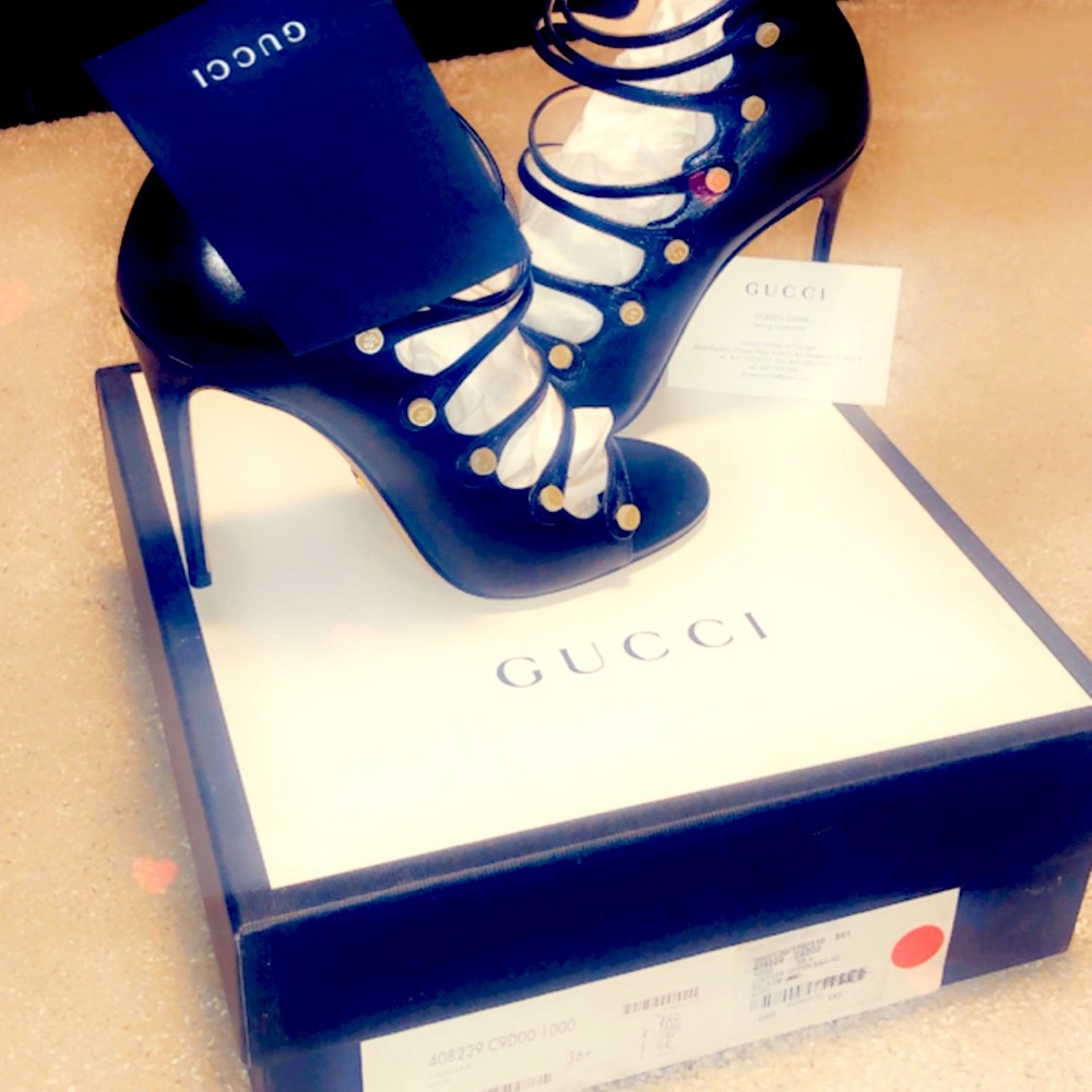 Gucci heels size 36 ( 6 )